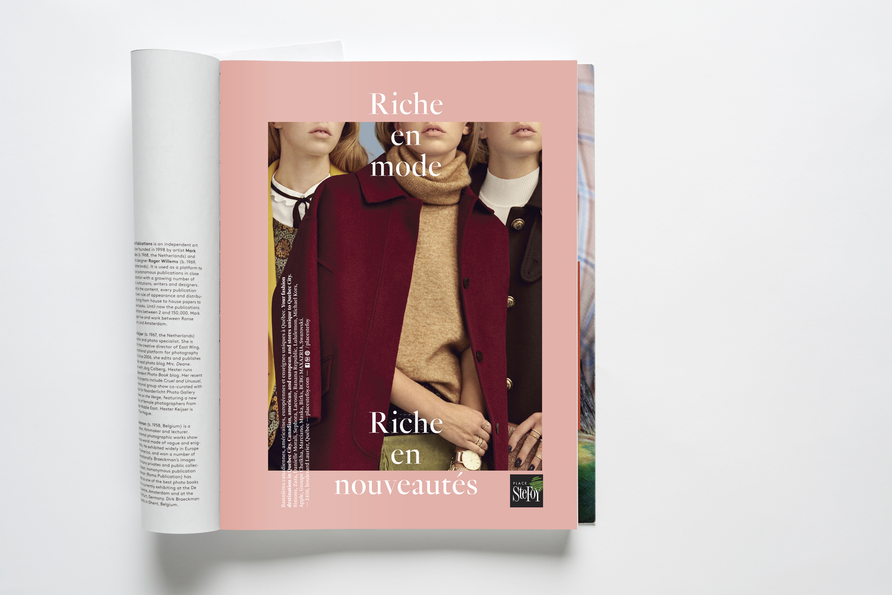 Place Ste-Foy, campagne magazine